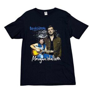 MORGAN WALLEN Dangerous Tour Merch Country Music Tee Shirt Medium